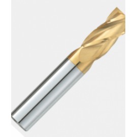 Endmill 3/4?? 4 Filos Recubrimiento TiN Termino Cuadrado