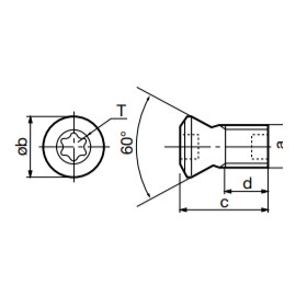 Tornillo de Refaccion CSTB-3.5L para el Portaherramientas