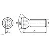 Tornillo de Refaccion CSHB-6-A para el Portaherramientas