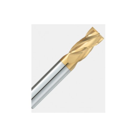 Endmill 5/16?? 4 Filos Recubrimiento TiN Termino Cuadrado